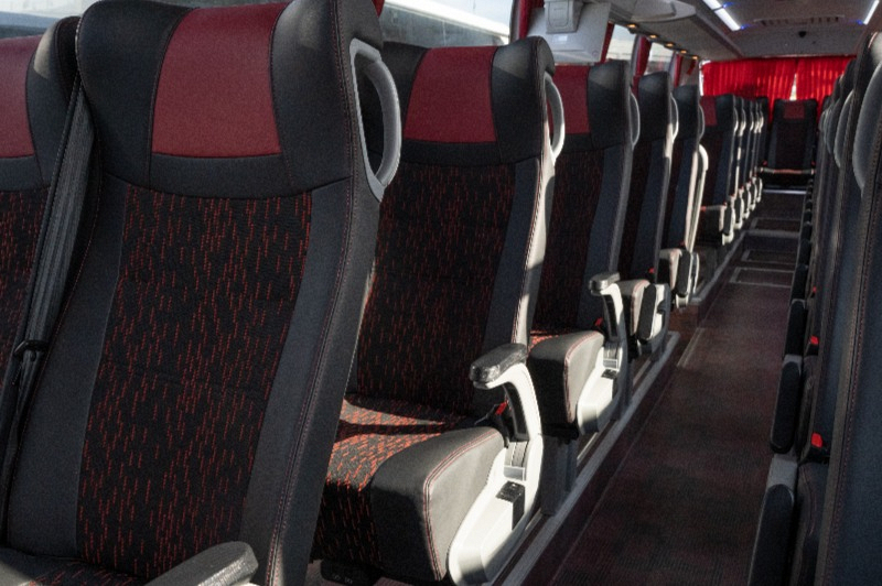 Салон автобуса Интерсервис